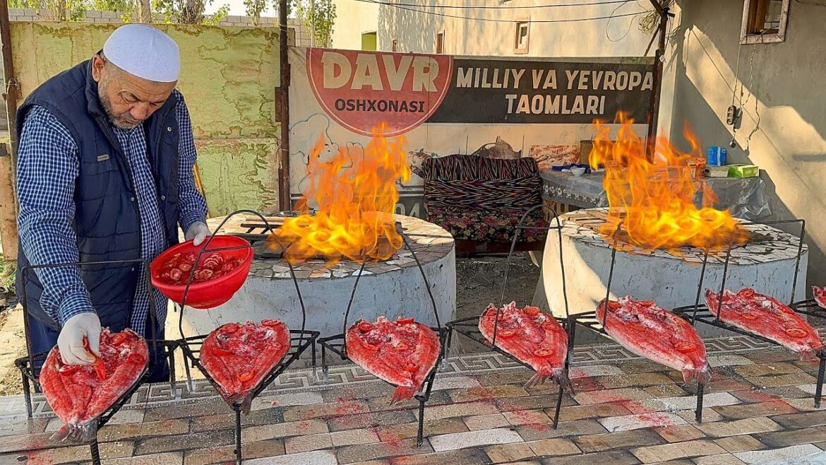 Record 17 kg White AMUR Cooking Amazing METHOD | SEASON`S Best Street Foods Fishlovers