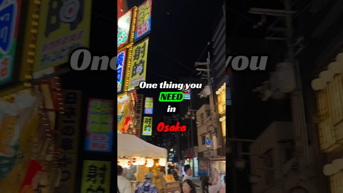 This is a MUST have for visiting Osaka This is a MUST have for visiting Osaka