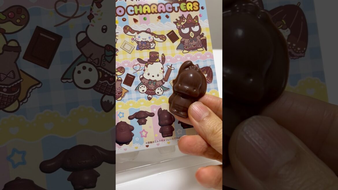 🍫DIY Sanrio Characters Chocolate Pochacco #shorts