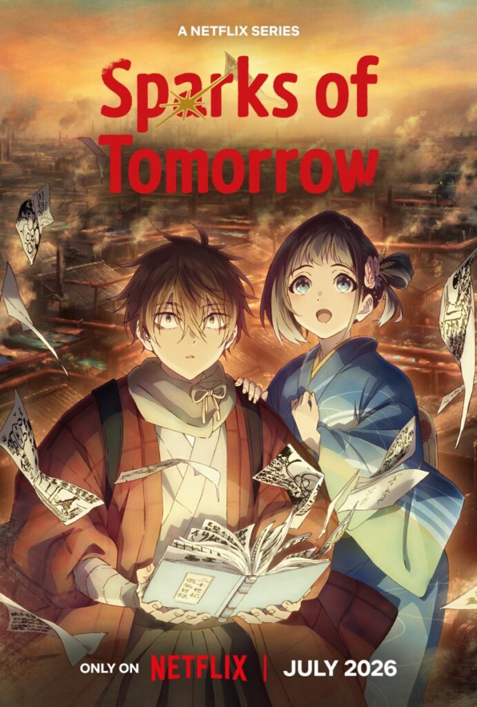 Netflix Announces Global Exclusive Release of Kyoto Animation’s Bold New Anime “Sparks of Tomorrow” July 2026