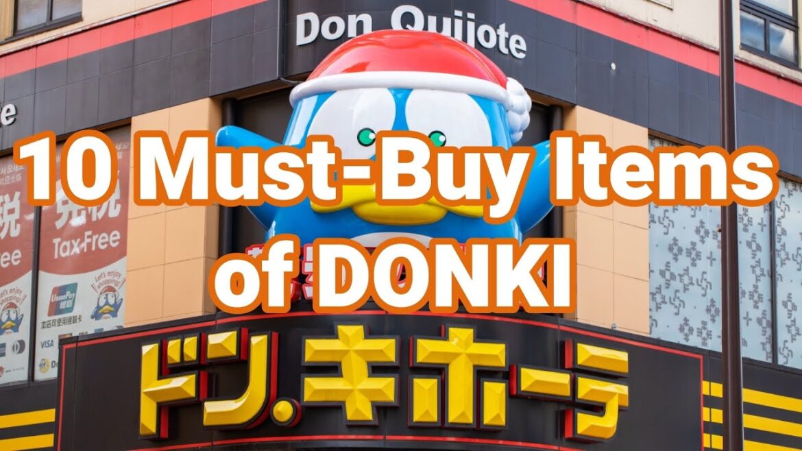 10 Must-Buy Items in DONKI(DON QUIJOTE)  in Japan🇯🇵 | Shopping Guide in Japan🇯🇵