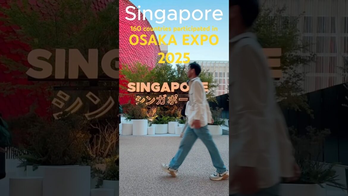 About 160 countries participated in Osaka Expo 2025 #japan #japantravel #osaka #expo2025osaka