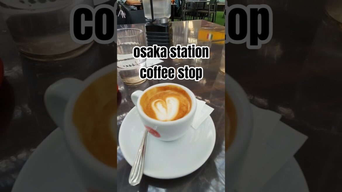 bar del sole quick coffee stop at osaka station city