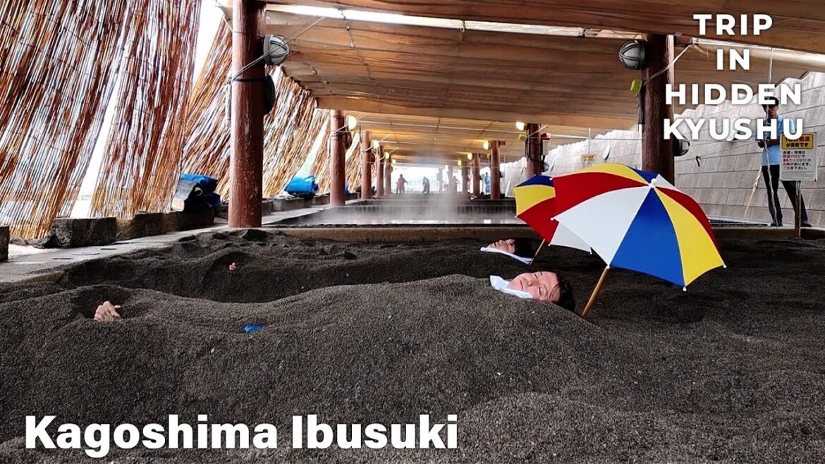 Trip in hidden Kyushu⑥ - Take a sand hot spring (KAGOSHIMA)