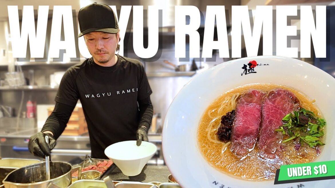 The Best Wagyu Ramen - Tokyo on Ten