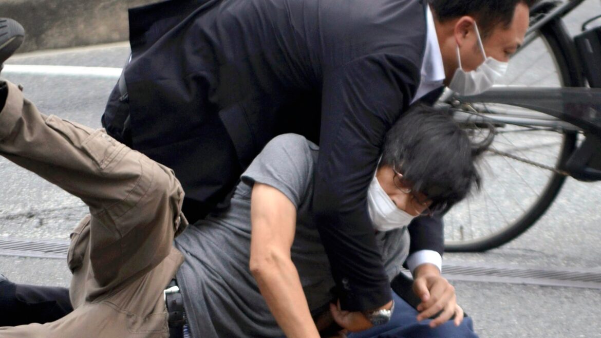 Assassin who killed Shinzo Abe is locked up for life after shooter used home made gun to brutally murder Japan PM Assassin who killed Shinzo Abe is locked up for life after shooter used home made gun to brutally murder Japan PM