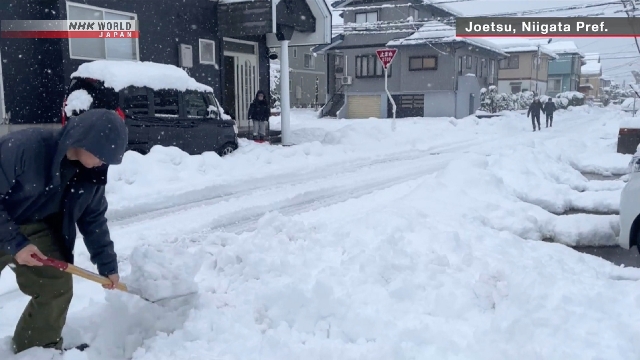 Heavy snow forecast for mountainous areas in eastern, western Japan Heavy snow forecast for mountainous areas in eastern, western Japan