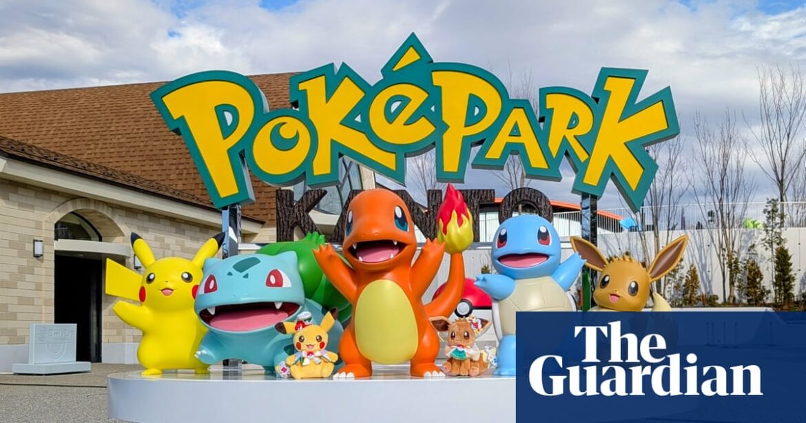 Pikachu and pals go wild: Pokémon theme park opens in Tokyo | Games