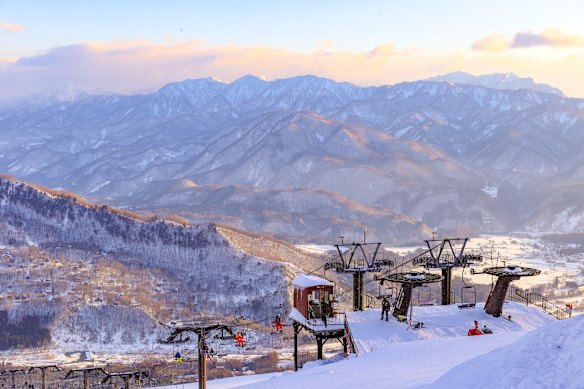 Japan’s Hakuba Valley is a good option for snow seekers, with the Aussie dollar up 19 per cent against the yen since 2016.