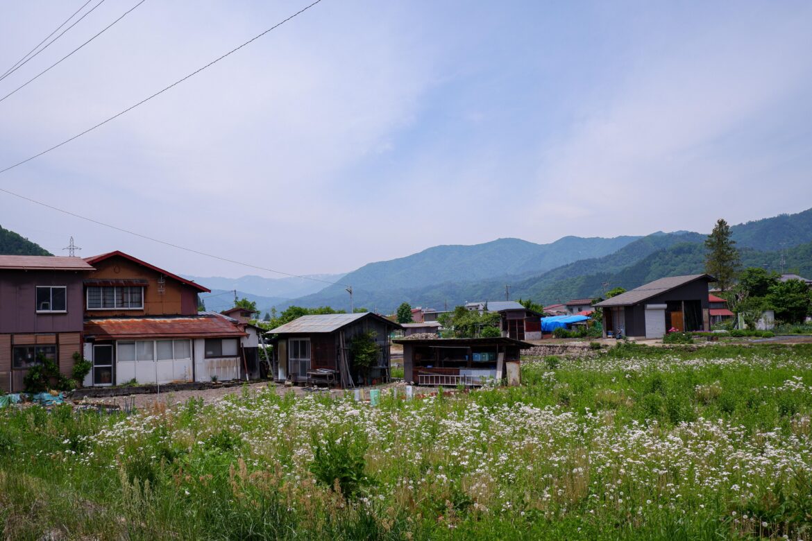 Hida-Furukawa in summer