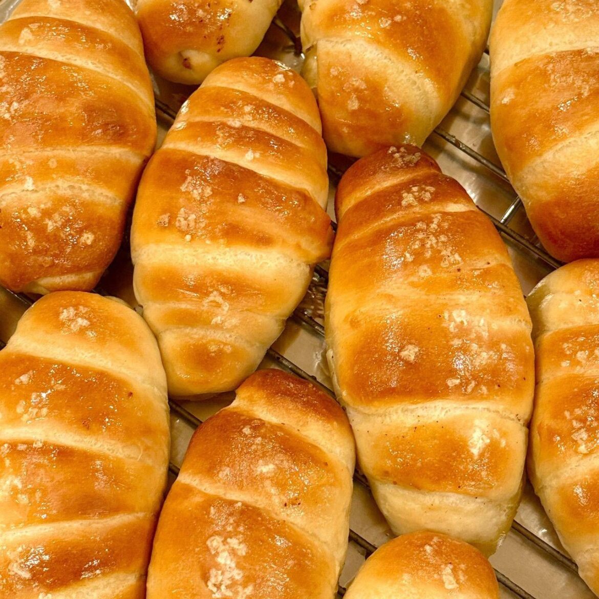 Japanese salt bread . Im in love!!!