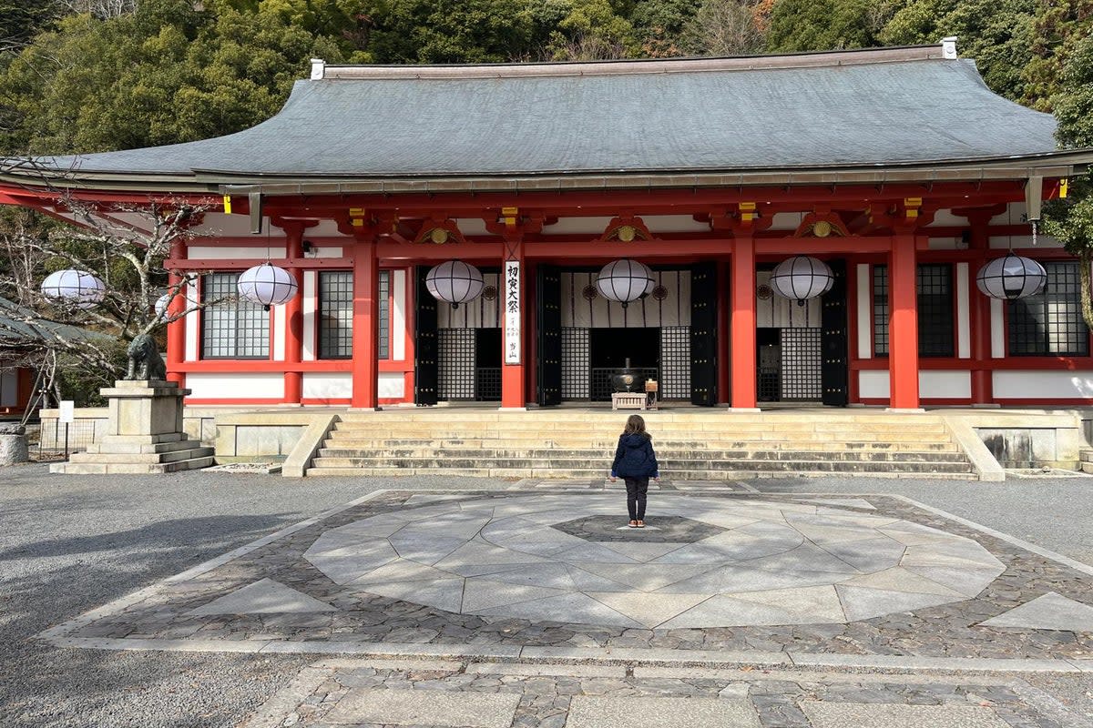 Japan was a hit with the family (Ruby Deevoy)