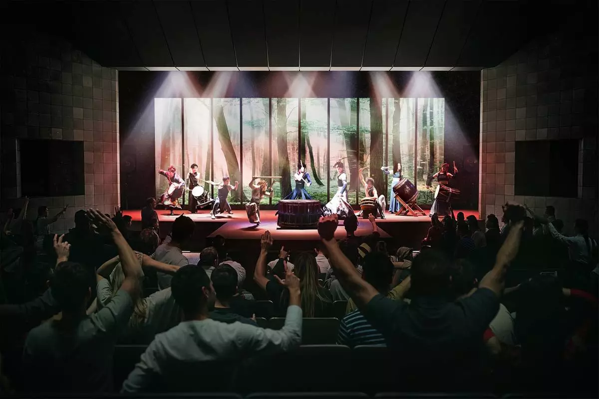 Illustrative image of the theater