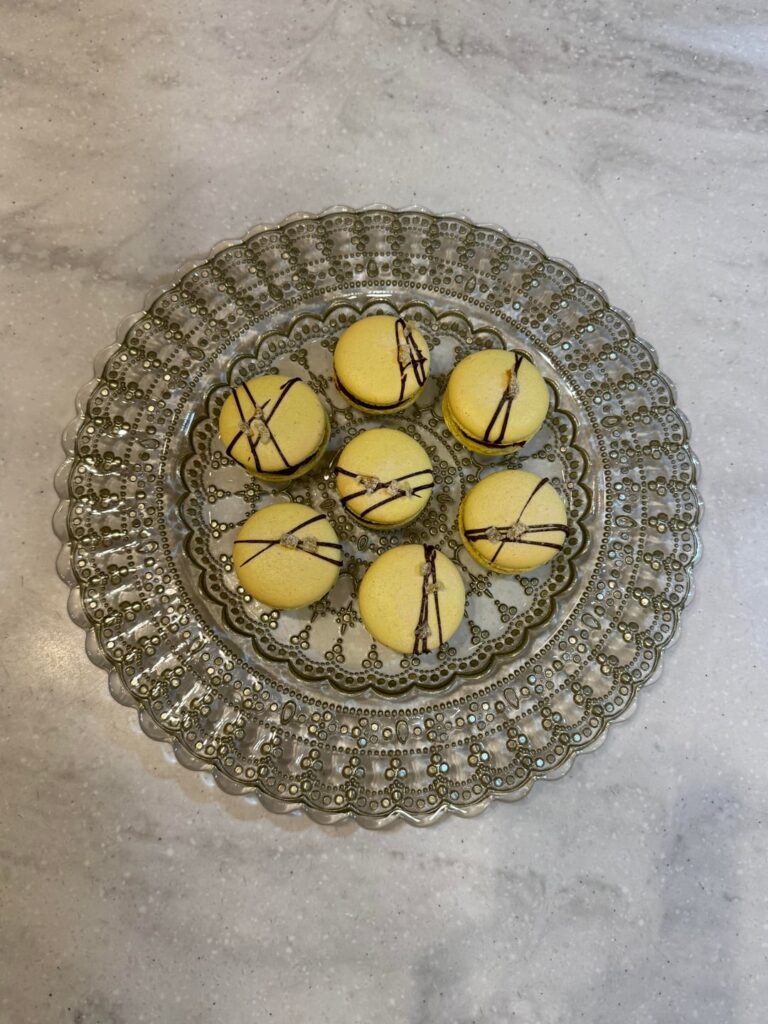 I made Japanese Yuzu macaron