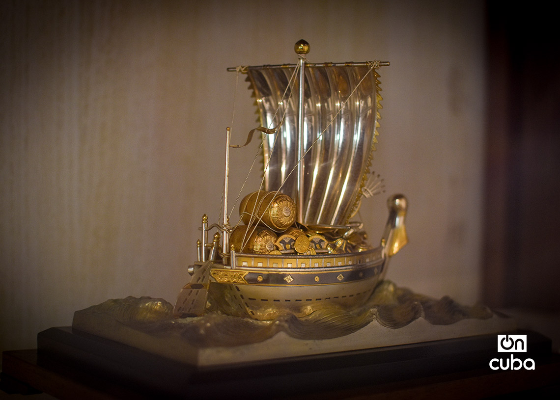 Part of the Japanese collection at the House of Asia in Havana. Photo: Otmaro Rodríguez.  