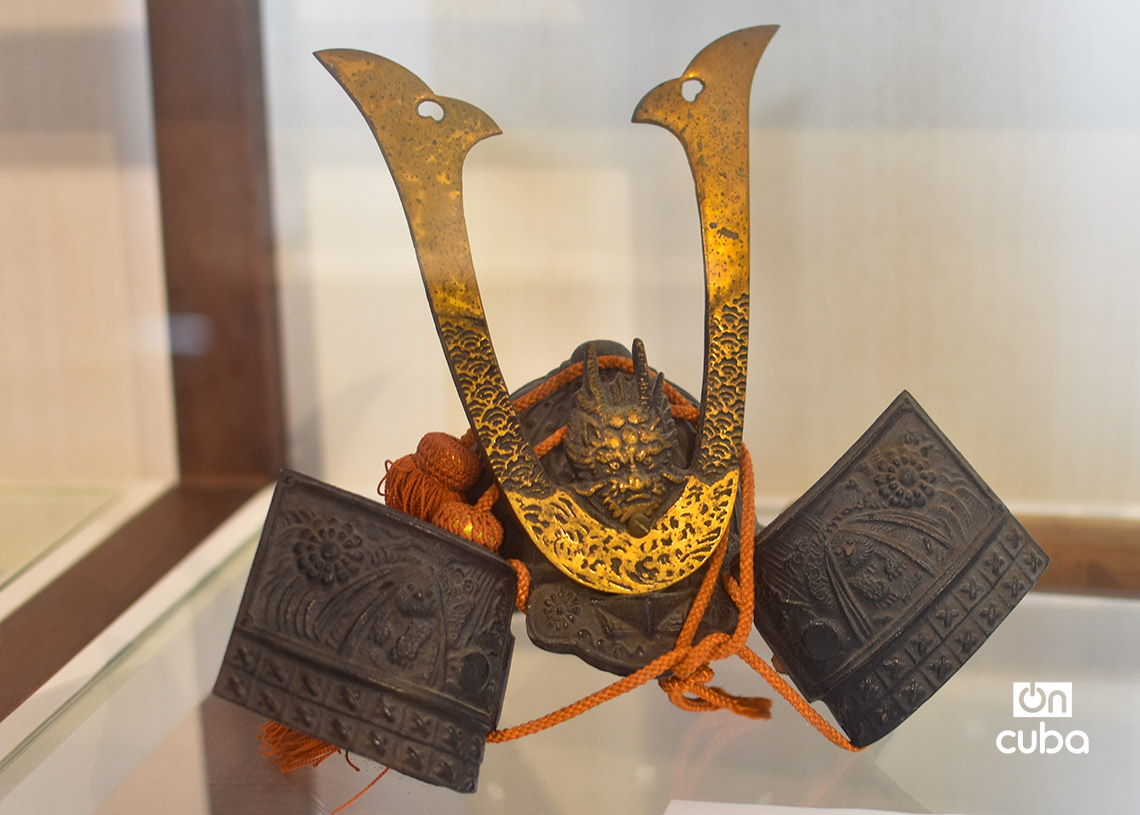 Part of the Japanese collection at the House of Asia in Havana. Photo: Otmaro Rodríguez. 
