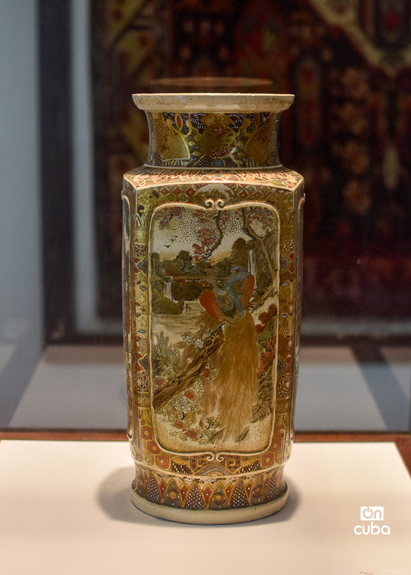 Part of the Japanese collection at the House of Asia in Havana. Photo: Otmaro Rodríguez.  