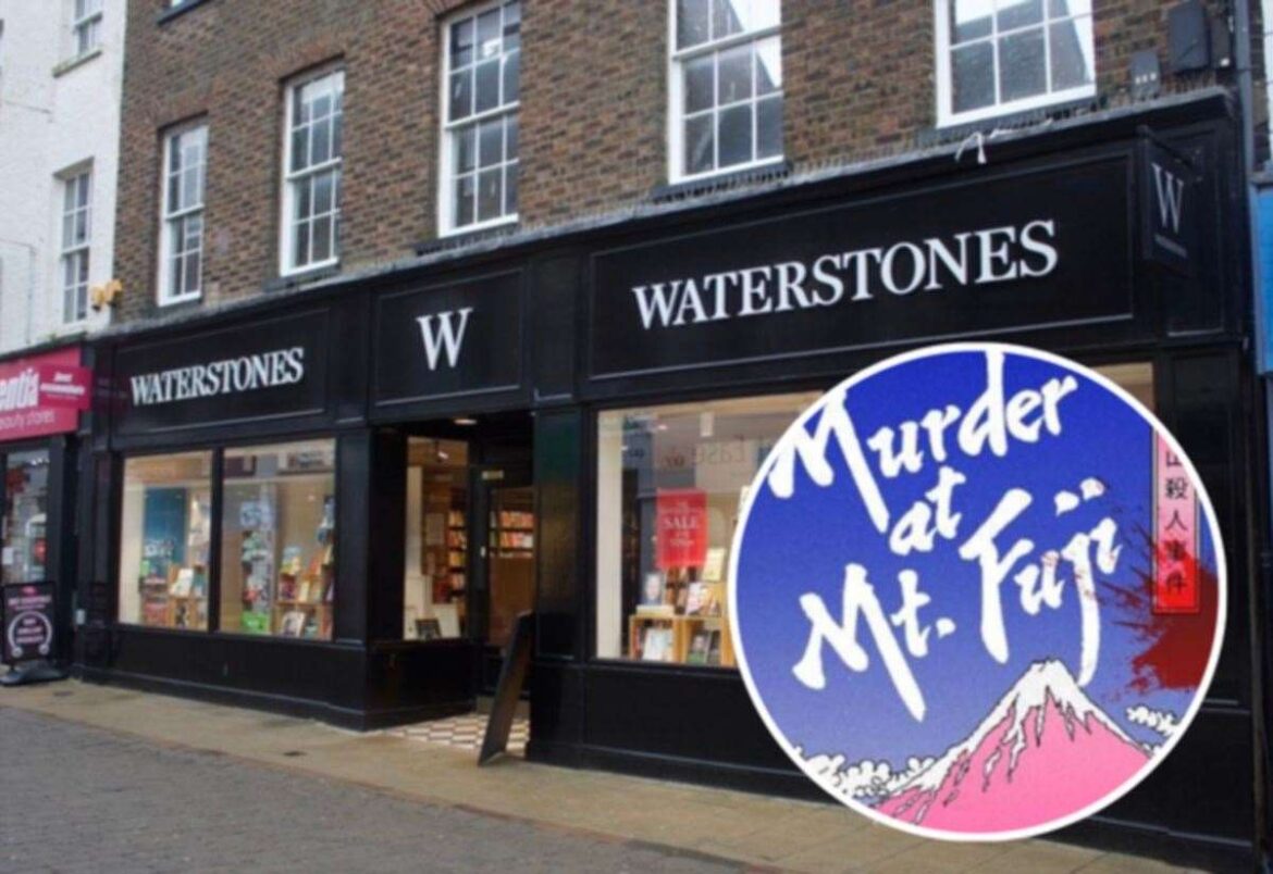 Book of the Week with Waterstones of King’s Lynn is Murder at Mount Fuji by Shizuko Natsuki