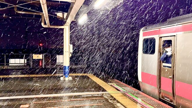 Snow falls in Tokyo area as holiday season ends|Arab News Japan Snow falls in Tokyo area as holiday season ends|Arab News Japan
