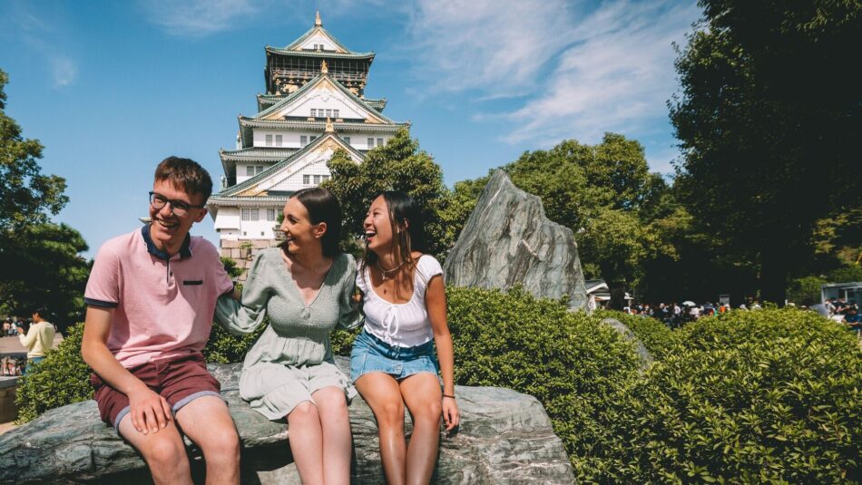 Palace in Osaka, Japan