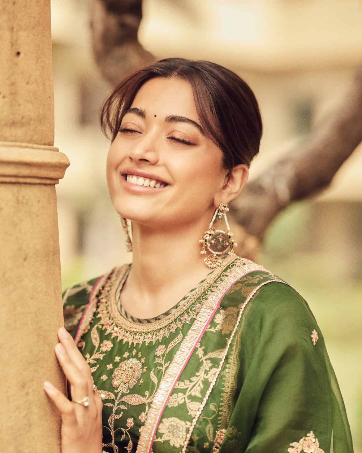 Rashmika Moves From Tokyo To Tradition