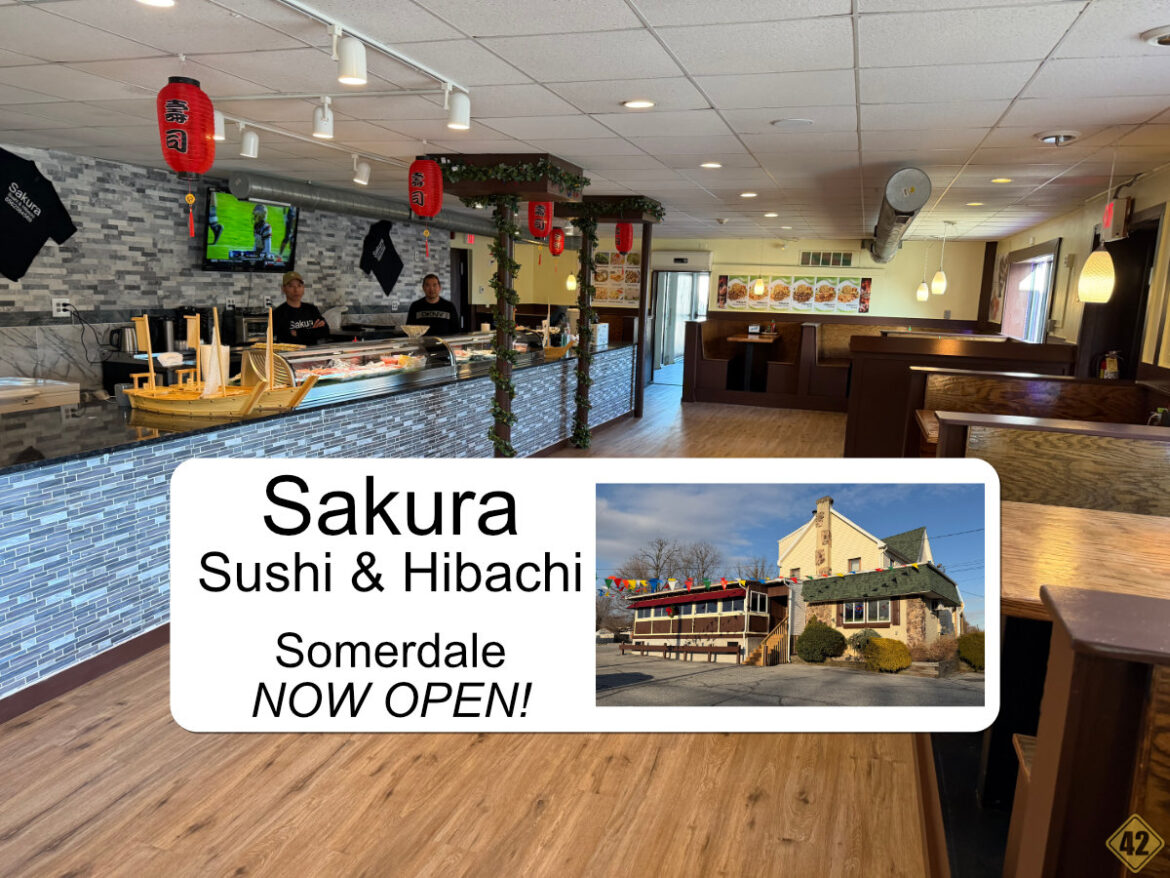 Sakura Japanese Steak House Opens in Somerdale; Sushi, Hibachi, and More Sakura Japanese Steak House Opens in Somerdale; Sushi, Hibachi, and More