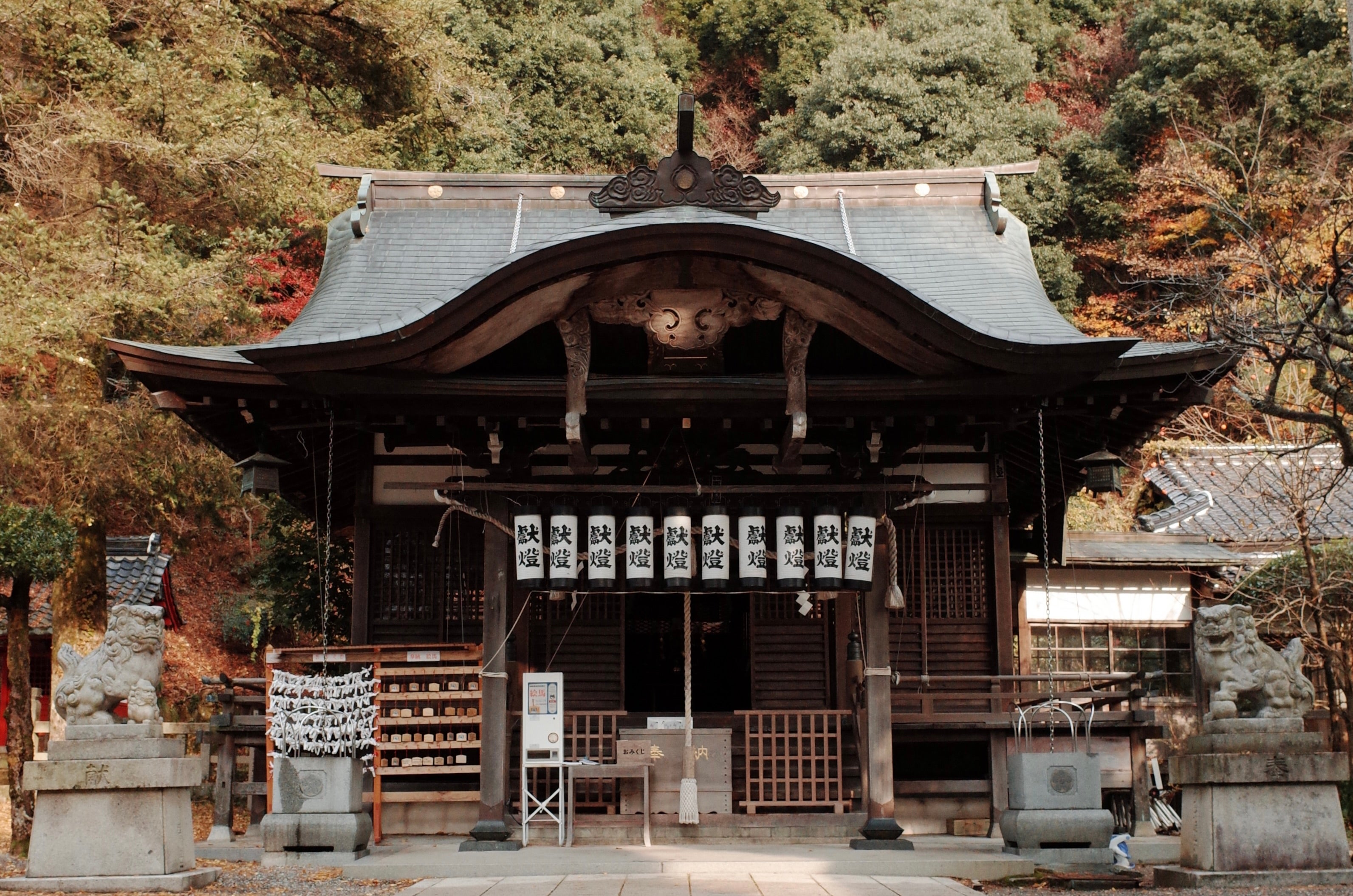 Shisho Shrine is one of the most well-known in Kinosaki