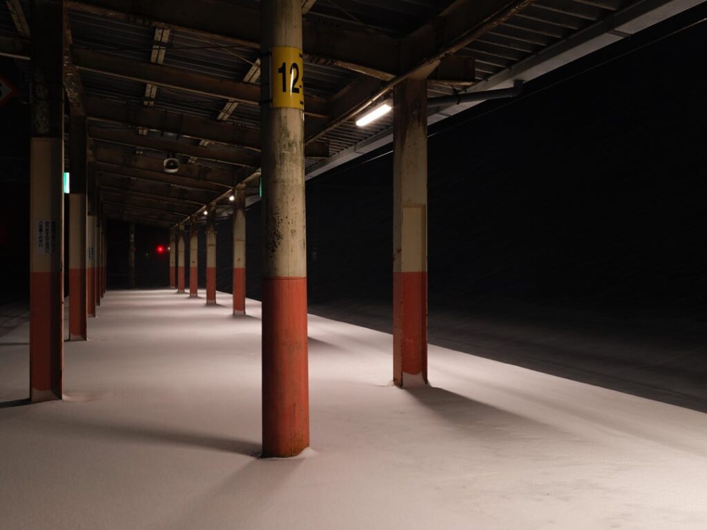 Myokokogen station last night