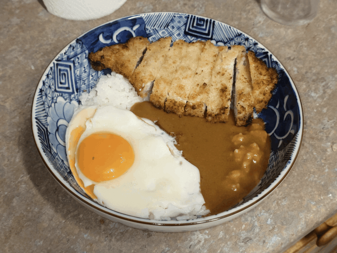 Nothing like katsu curry on a cold evening
