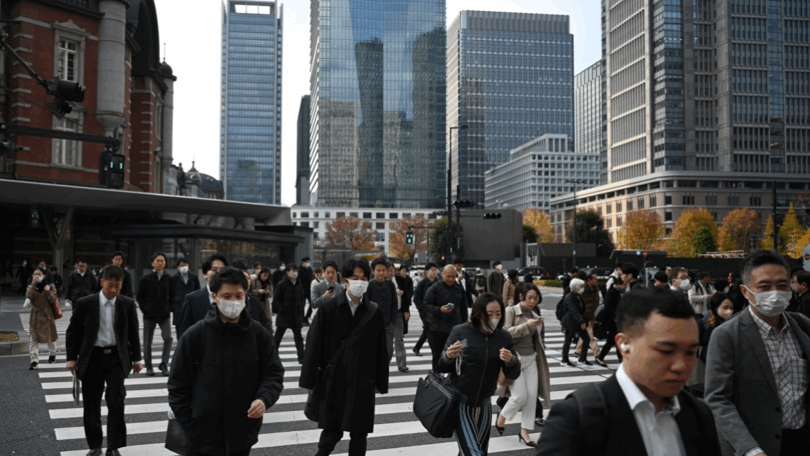 Japan's real wages fall for 11th month in November