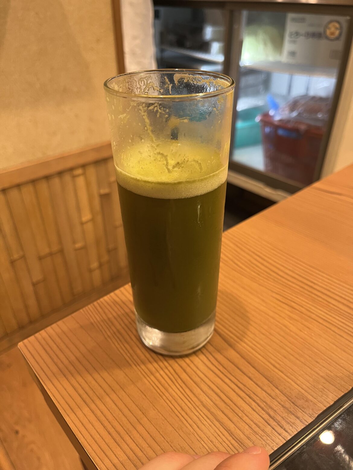 Did you ever tried matcha beer in Japan?
