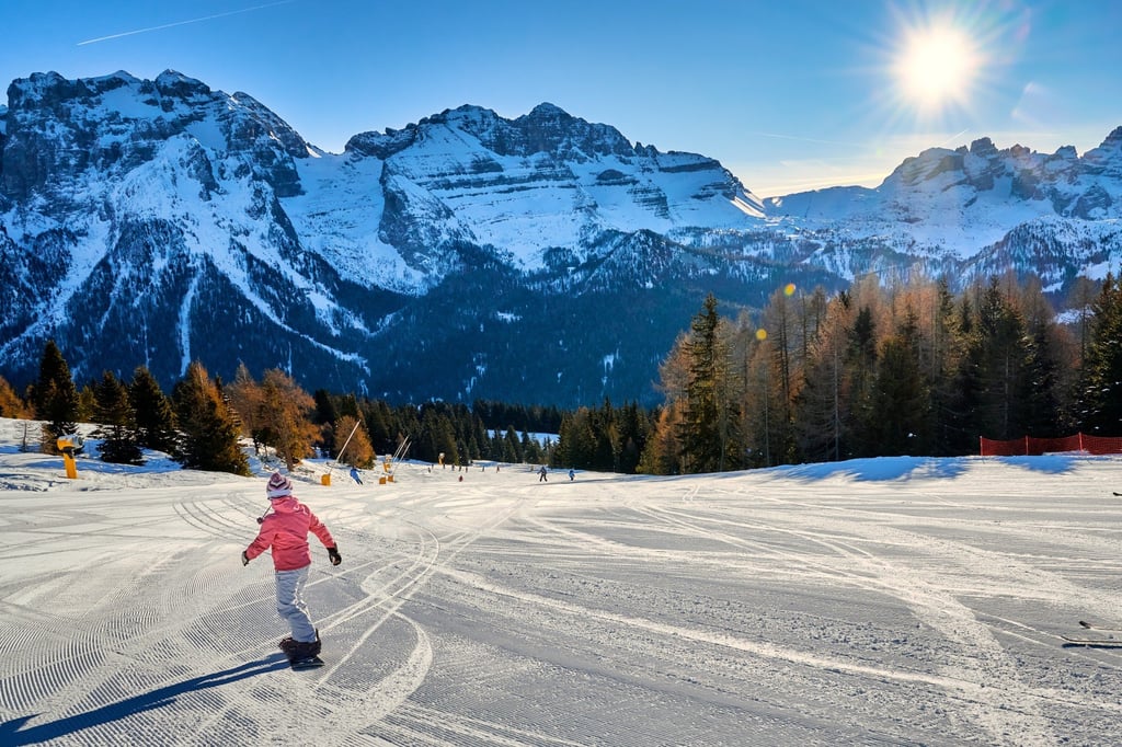 There are plenty of destinations for great skiing in Northern Italy, including the Dolomites. Photo: Shutterstock