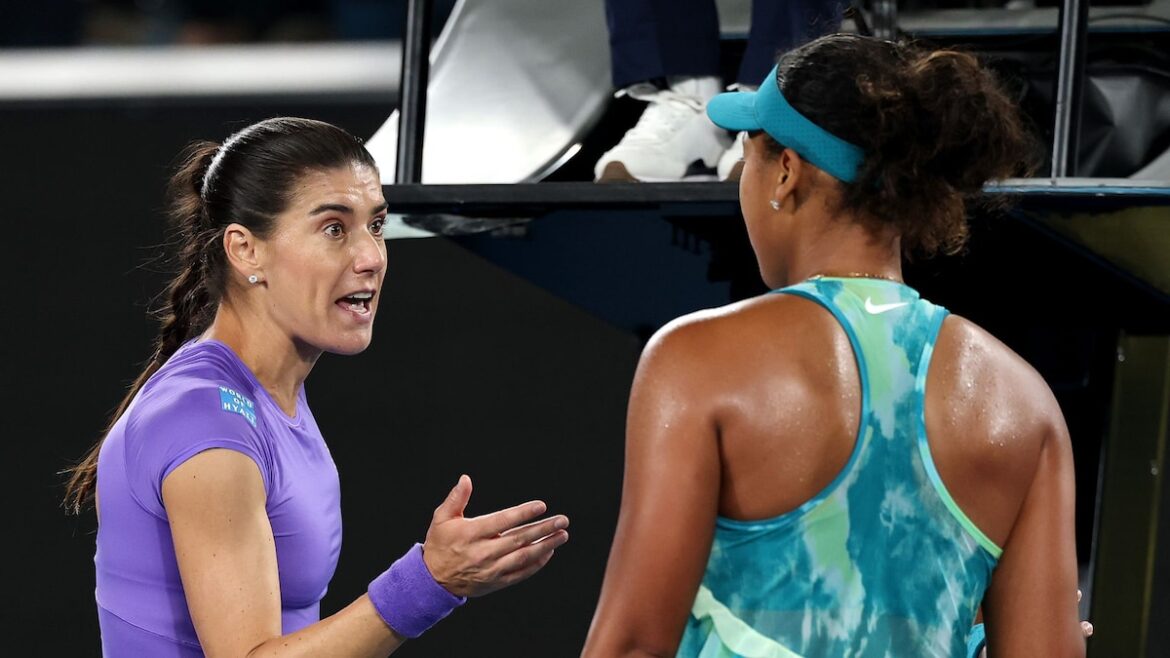 Naomi Osaka and Sorana Cirstea's tense moment goes viral as athletes get annoyed with each other mid-match