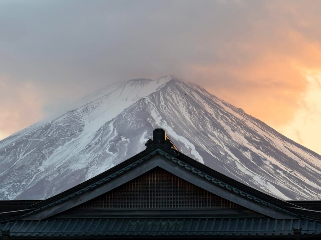 Sunset in Kawaguchiko