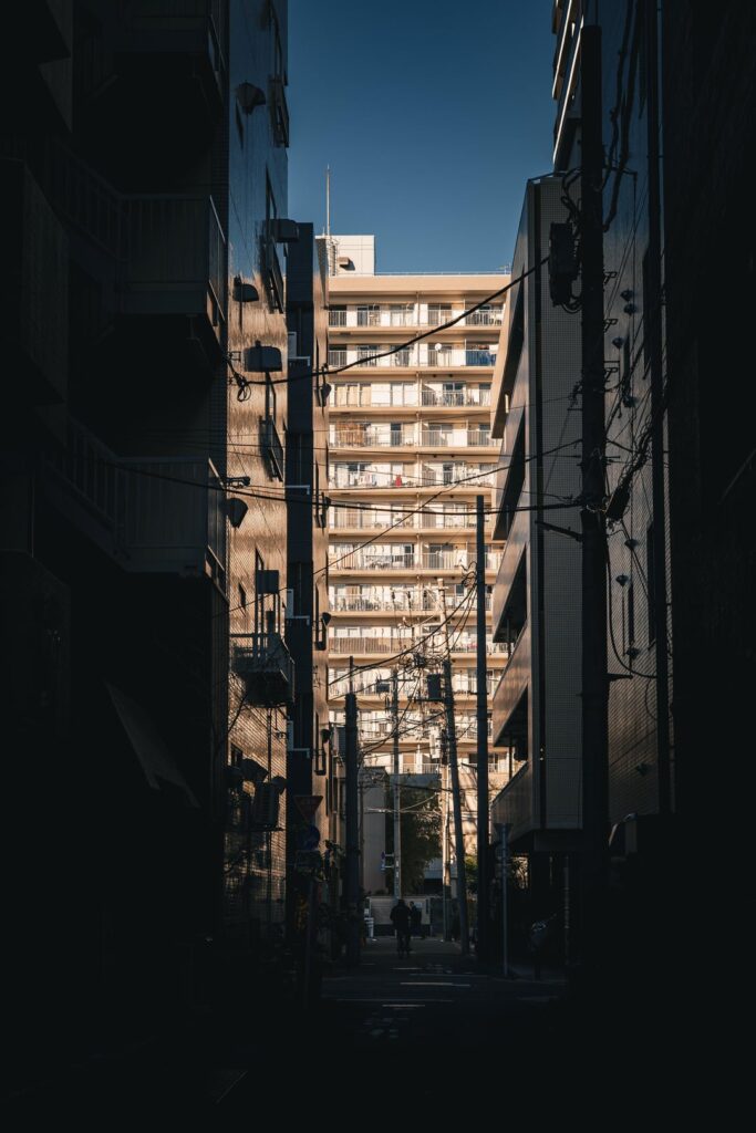Find light in the shadows (Tokyo)