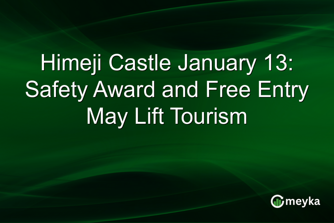 Himeji Castle January 13: Safety Award and Free Entry May Lift Tourism Himeji Castle January 13: Safety Award and Free Entry May Lift Tourism