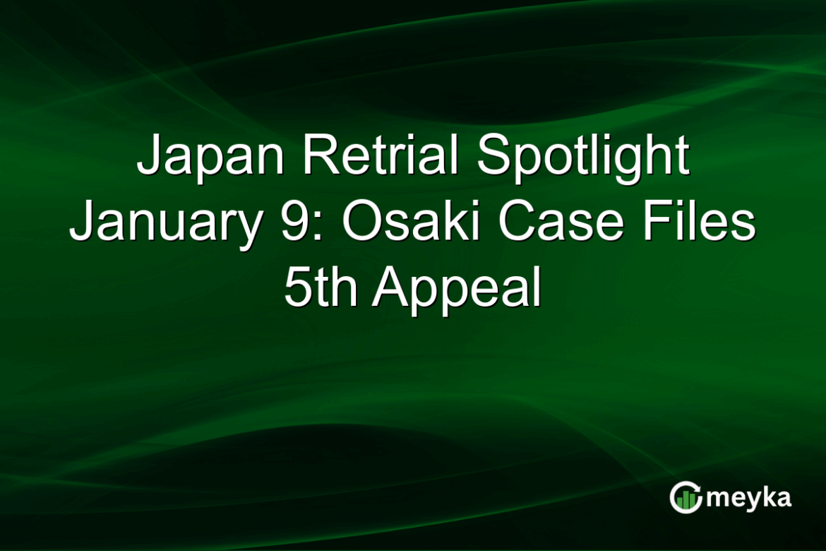 Japan Retrial Spotlight January 9: Osaki Case Files 5th Appeal