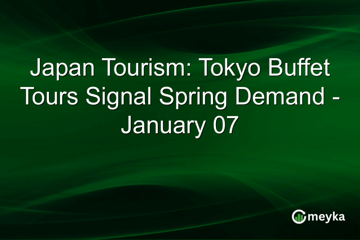 Japan Tourism: Tokyo Buffet Tours Signal Spring Demand – January 07 Japan Tourism: Tokyo Buffet Tours Signal Spring Demand - January 07