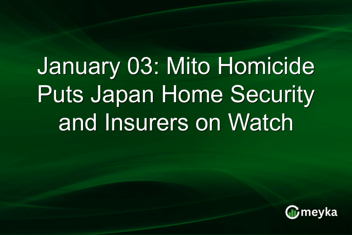 January 03: Mito Homicide Puts Japan Home Security and Insurers on Watch January 03: Mito Homicide Puts Japan Home Security and Insurers on Watch
