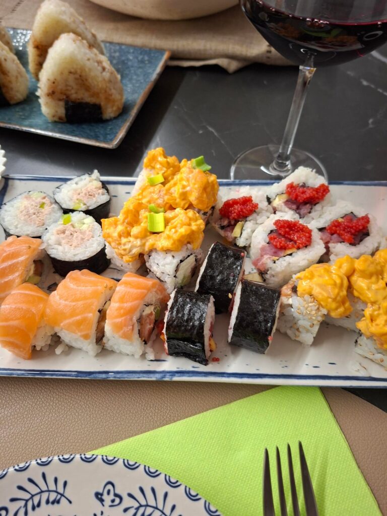 I tried making sushi. Any tips?