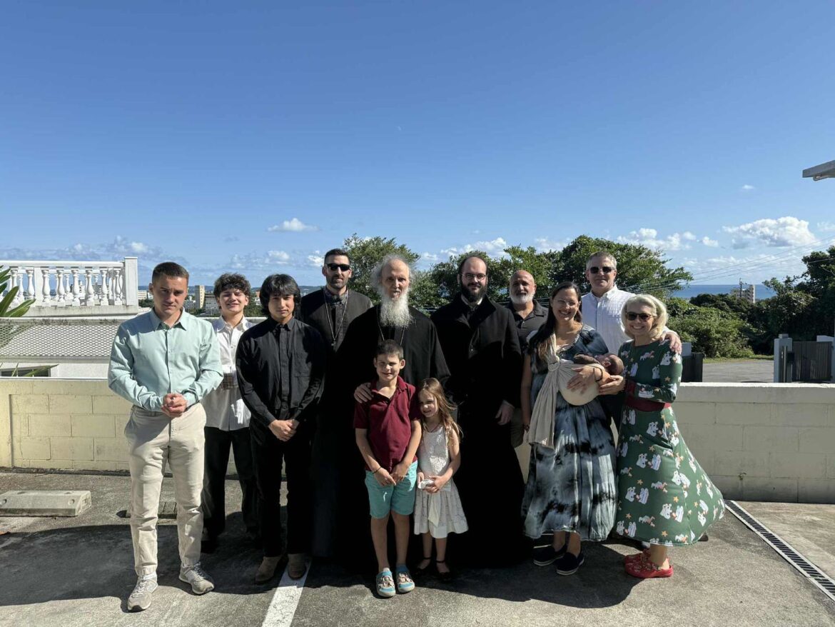 Japan: Christmas Divine Liturgy celebrated in Okinawa with clergy and faithful in attendance