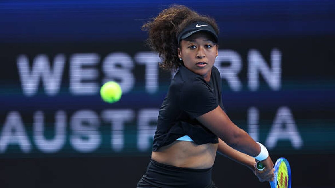 Naomi Osaka, motherhood at United Cup 2026. Photo: gettyimages