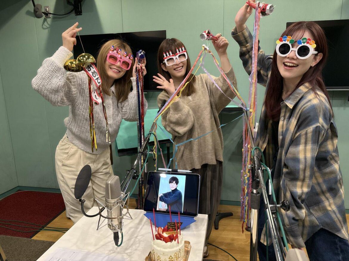 Suzushiro Sayumi, Iwami Manaka, and Hasegawa Ikumi from『Kuranika Radio』#10