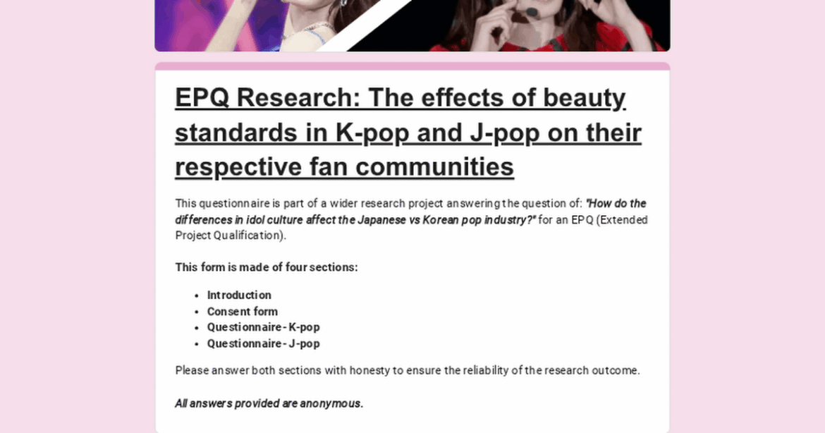 Research Questionnaire