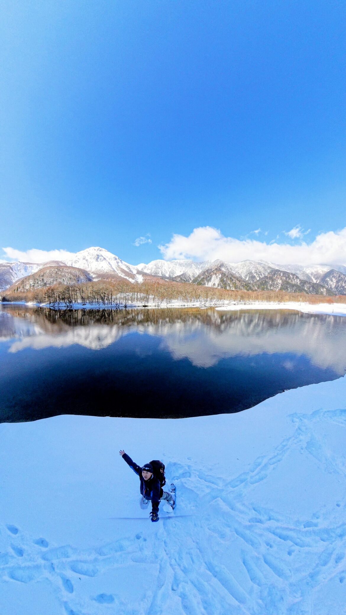 Kamikochi in winter