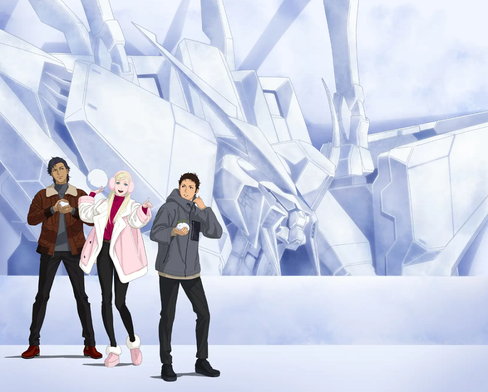 gundam sapporo snow festival key visual