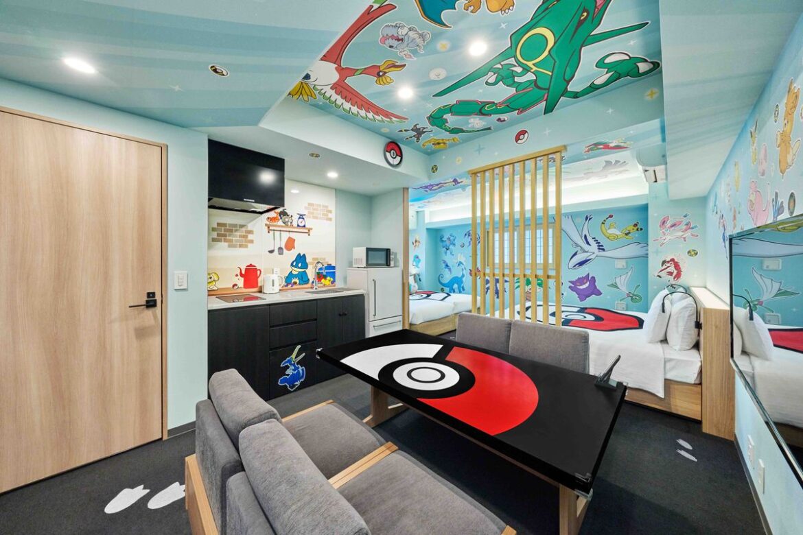 MIMARU Announces Renovation of Pokémon Rooms in Japan