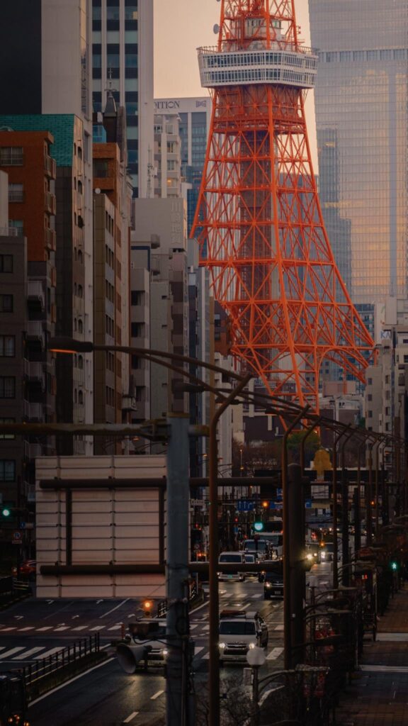 Tokyo Tower, early morning