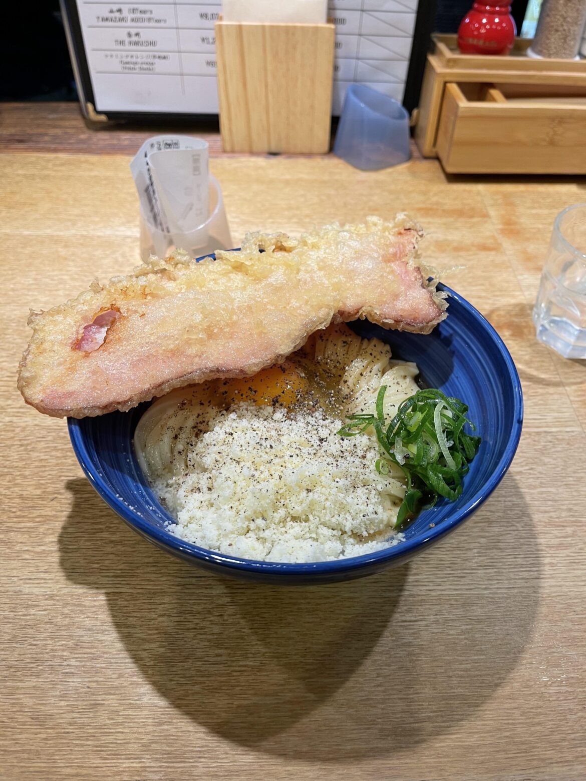 First meal of this trip - Udon