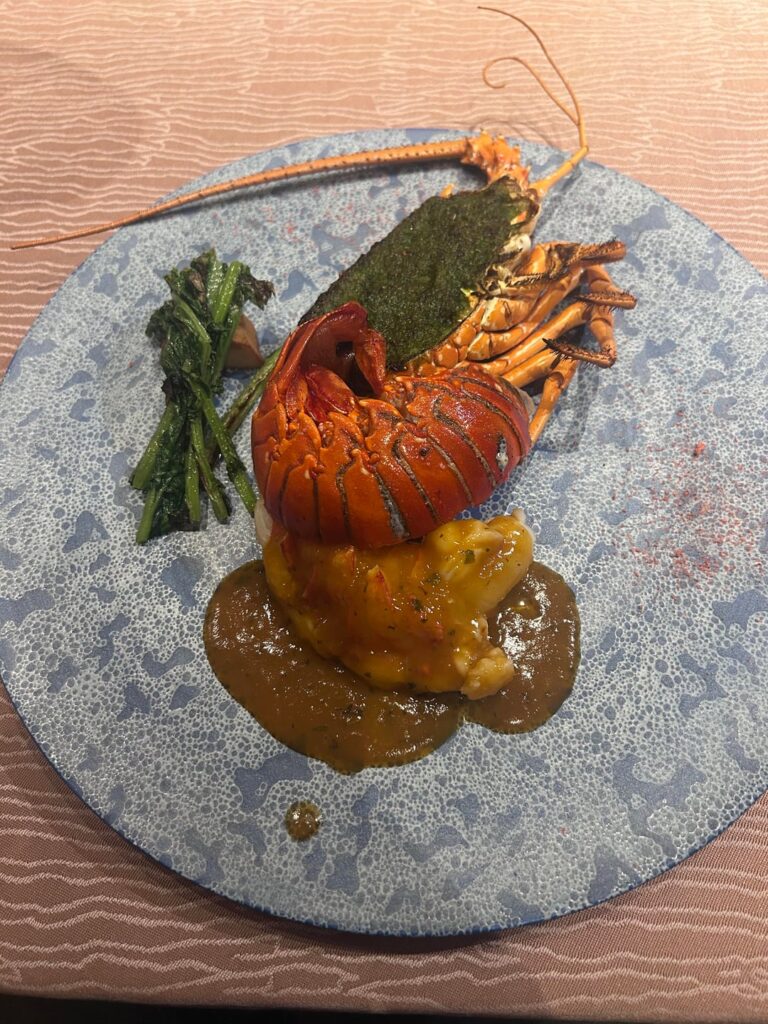 French/Japanese fusion in Japan resort and ise ebi + awabi in ise